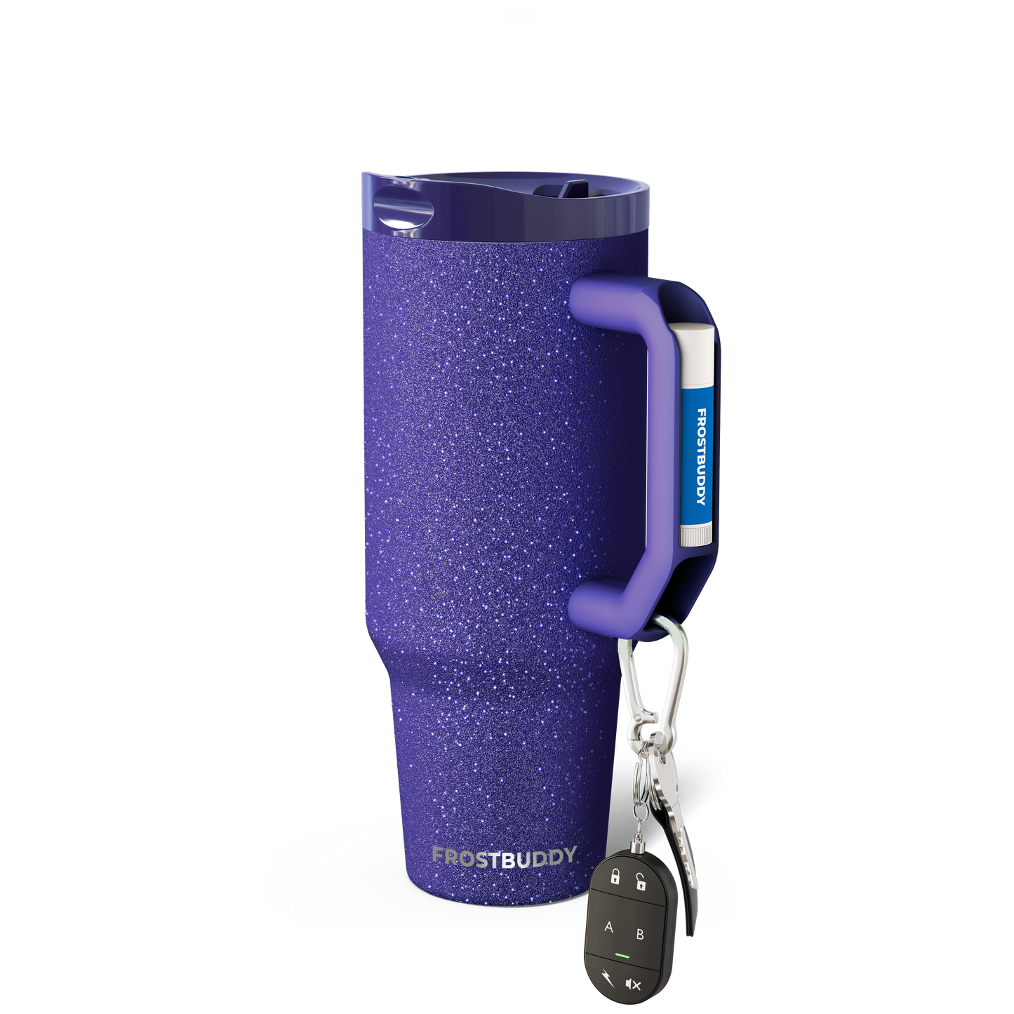 Thicc Buddy 40oz | Purple Glitz image 1