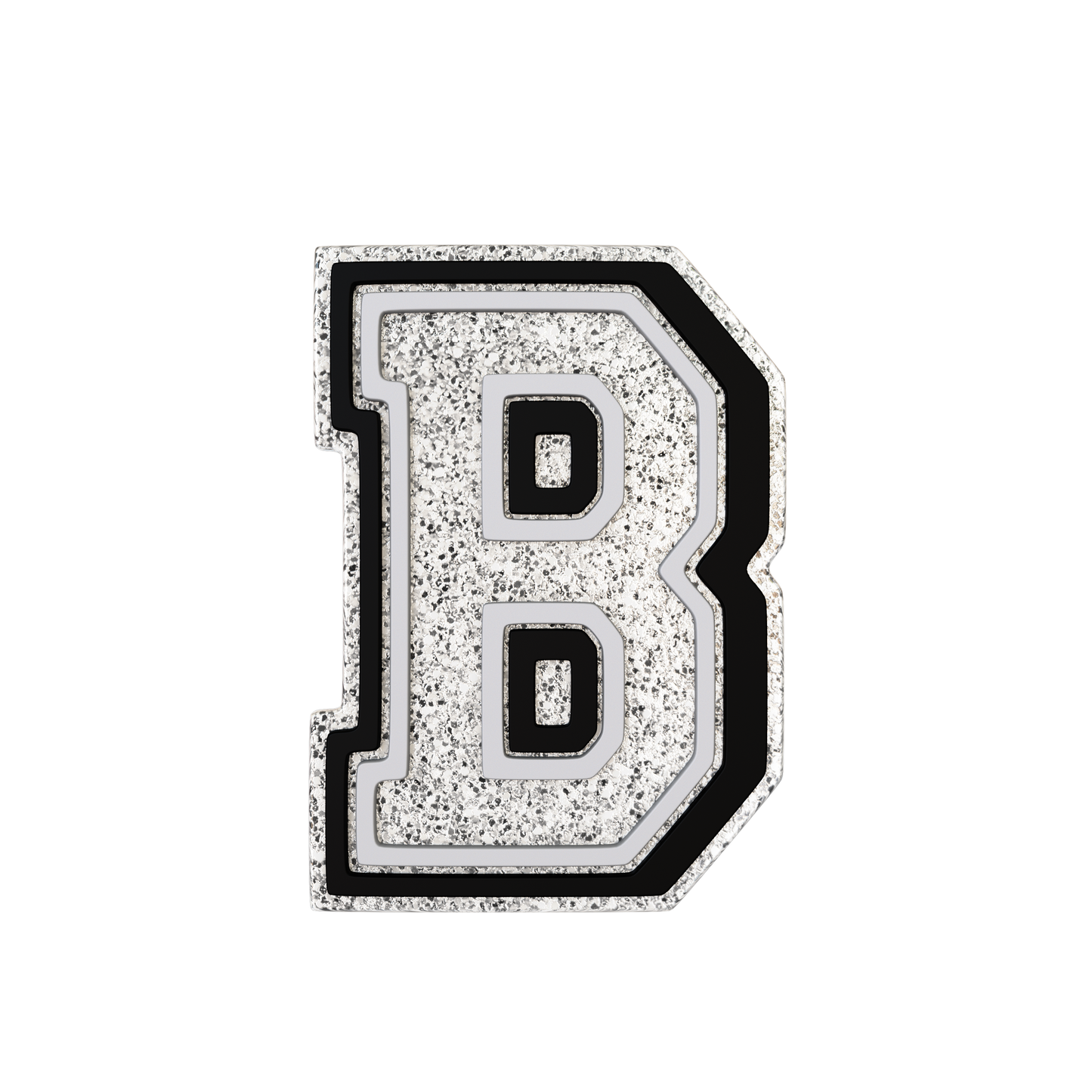 Budz | Silver Letter B image 1