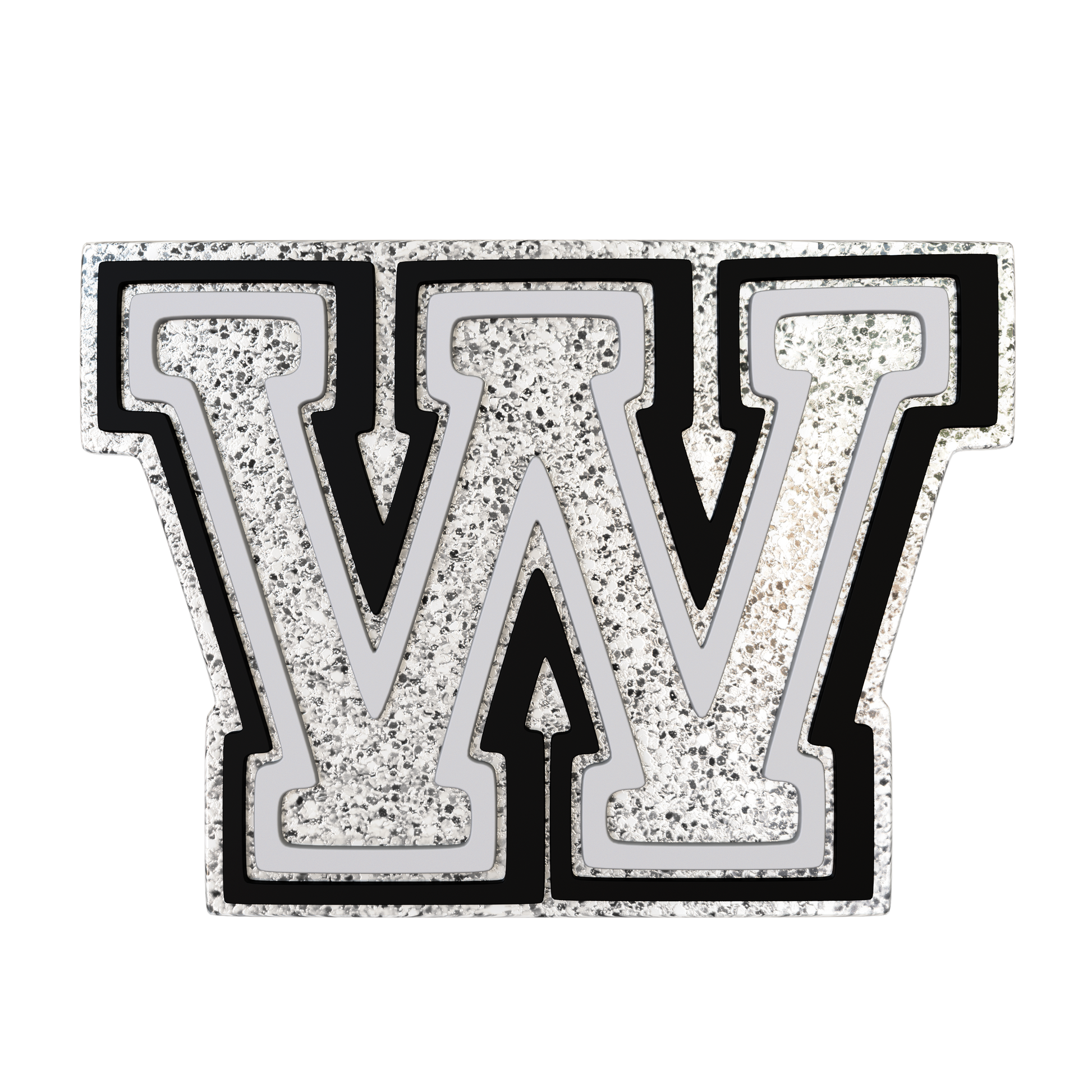 Budz | Silver Letter W image 1
